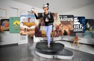Read more about the article VR Treadmill Omni One Adds New Games to Lineup, Including ‘Arizona Sunshine’ Series and ‘Into the Radius’