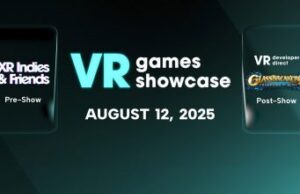 Read more about the article VR Games Showcase Starts at 12PM ET with 30+ Mins of VR Game Announcements for Quest, PSVR 2, & PC VR
<span class="bsf-rt-reading-time"><span class="bsf-rt-display-label" prefix=""></span> <span class="bsf-rt-display-time" reading_time="1"></span> <span class="bsf-rt-display-postfix" postfix="min read"></span></span><!-- .bsf-rt-reading-time -->