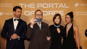 Read more about the article Berlin hosts private premiere of ‘Holiguards Saga – The Portal of Force’ with Kevin Spacey and Elvira Paterson